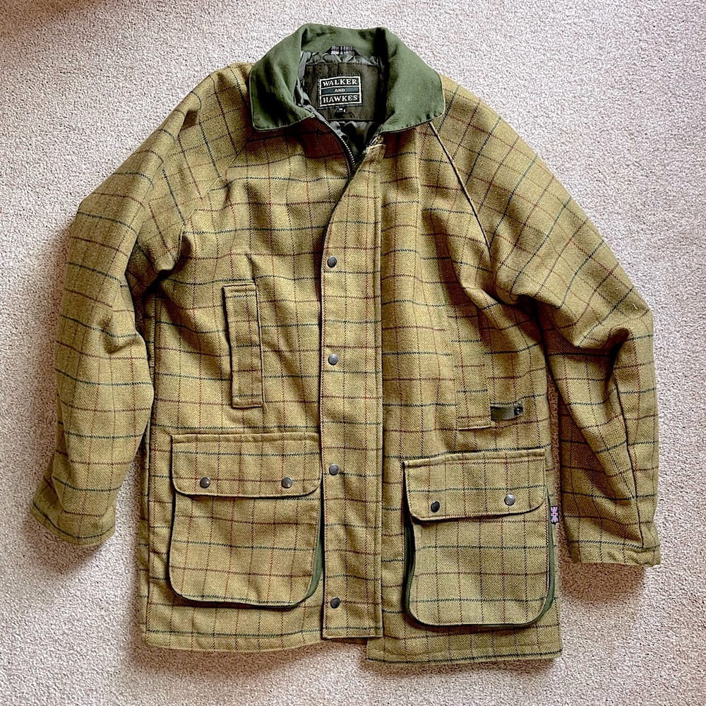 English Shooting Tweed Jacket - Walker & Hawkes XL